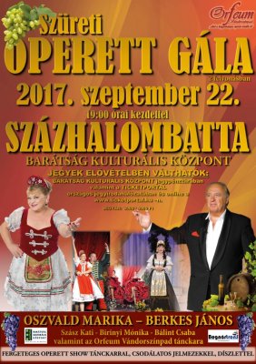Szüreti Operett Gála